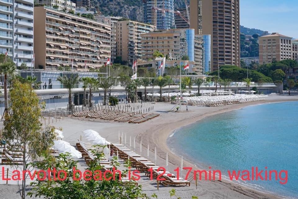 Very Central Suite Apartment With 1Bedroom Next To The Underground Train Station Monaco And 6Min From Casino Place Kültér fotó